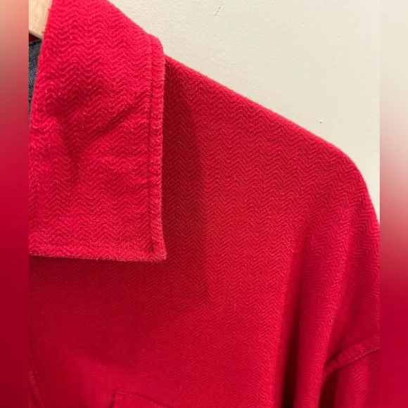 Vintage Scandia Woods Red Long Sleeve Shirt – Size XL - Picture 4 of 6